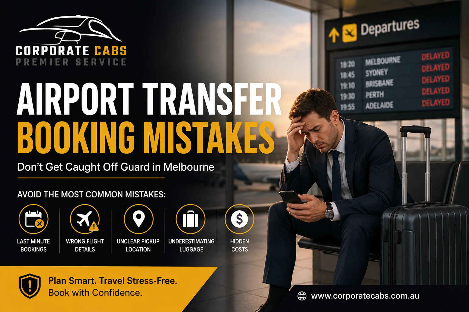 Airport Transfers Booking Melbourne Mistakes