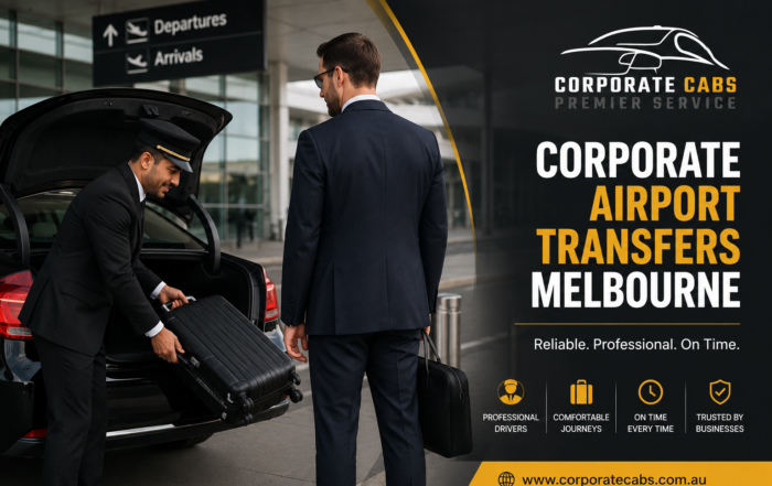 Featured image of blog post title Corporate Airport Transfers Melbourne guide